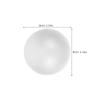 4 7 8 10CM White Polystyrene Craft Balls for DIY Wedding Party Decoration Round Foam Supplies