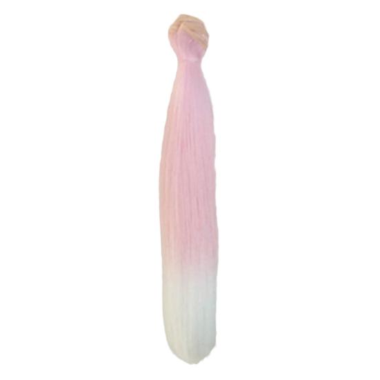 Градиентный длинный прямой парик синтетический аксессуар для наращивания волос для DIY BJD