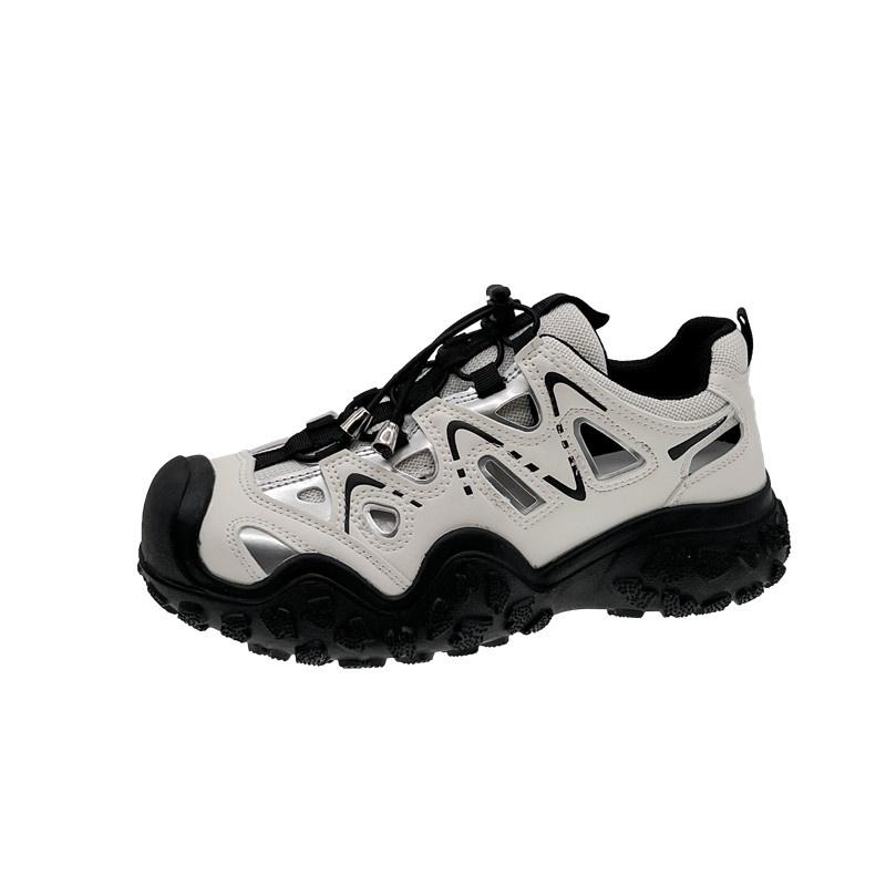 

Женские кроссовки на платформе, женские, сетчатые, для активного отдыха, теннисные, вулканизированные, походные, скальные, полые, для женщин 42