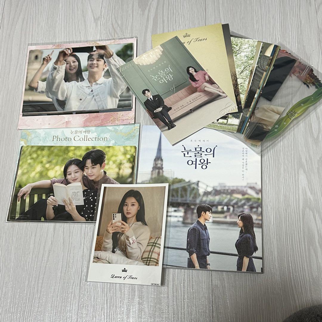 

[USED] Queen of Tears Goods Kim Soo Hyun Kim Ji Won Korean Drama