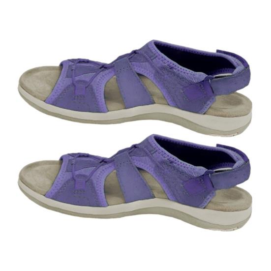1 Paar bequeme Damensandalen Low Top Bequeme Sommer-Freizeit-Strandurlaub-Sandalen