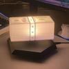 Yousheng Floating Money Lamp Magnetic Levitation Cash Lamp 360 Degree Rotating Mini Desk Game Lamp with 3-Color/Green Light Gift for Men Gamers