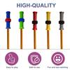 1/10Pcs Nut Decompression Pencil Stress Relief Threaded Pencil Kids Adults Students School Work Anxiety Relief Silent Calming Rotating Nut