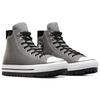 Converse All Star Thick Claw Star Ankle Patch Non-Slip and Waterproof High-Top Board Shoes Unisex Silver Grey