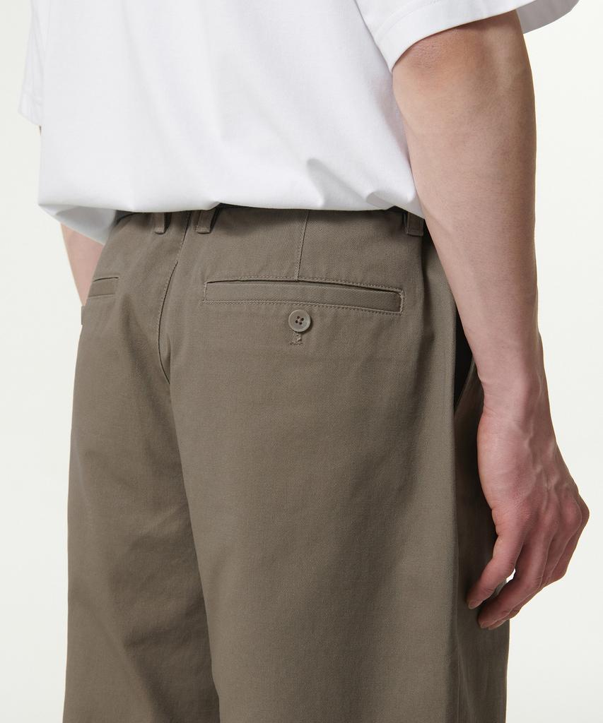 MUSINSA STANDARD Wide Chino Pants [Khaki Beige]