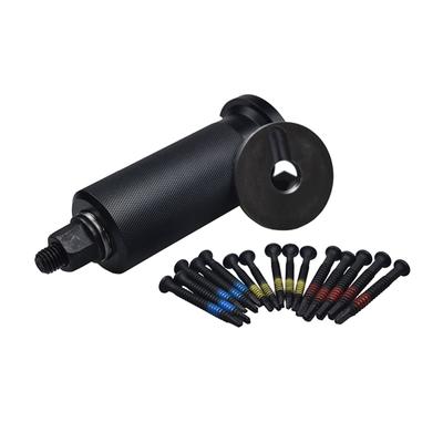 Lock Cylinder Puller Set, Professional Locksmith Euro Cylinder Puller with Screws Door Lock Core