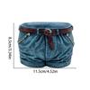 Creative denim shorts flower pot, unique resin statue, suitable for home balcony decoration garden garden ornament