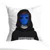 E-Eyeless Jack  Pillow Case Sofa Living Room Bedroom Headboard Backrest Cushion Square Cushion Nap Time