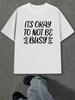 Men's T-Shirt Y2K Busy Life Comfort Colors White