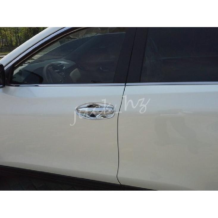 For 2014- Nissan Rogue X-Trail Chrome Door Handle Surrounds Trims