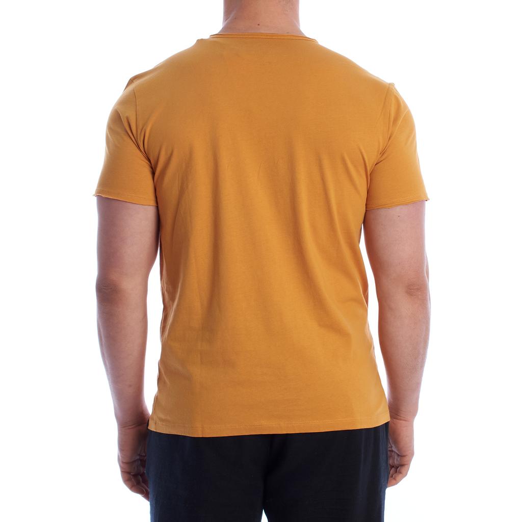 Tricou cu Mânecă Scurtă Basic din Bumbac HS24MTS03 pentru Bărbați