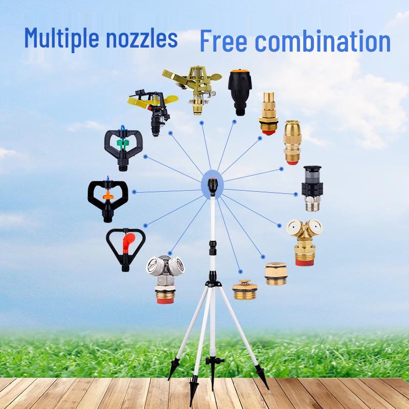 Adjustable Height Tripod Garden Sprinkler Stand