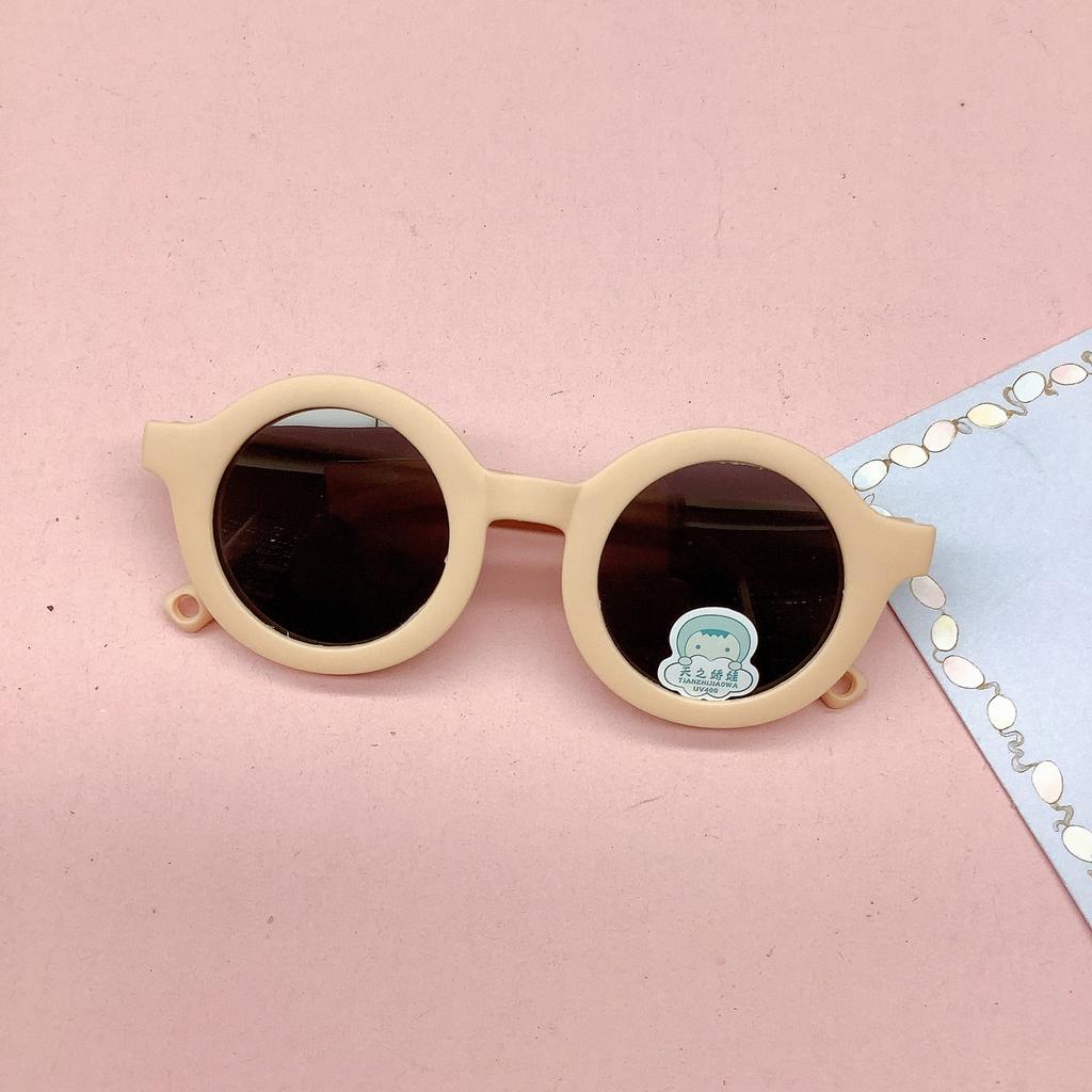 2025 Children's And Baby's Sunglasses, Eye Protection, Sunshade Fashionable Silicone Polarized UV400 Resistant,
