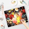 Frame Flowers Painting By Numbers Kits Adults Beginner Diy Crafts For Home Wall Decors 40x50