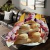 Funny print Dwayne Johnson Blanket For Sofa Office Bed Plane Travel Sleep Read Relax Camping Soft And Warm