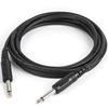 GLOWZEN Shielded Guitar/Bass Cable, 6.35mm, for Connecting Mixers, Guitars, Amplifiers, Speakers, etc. (3M)