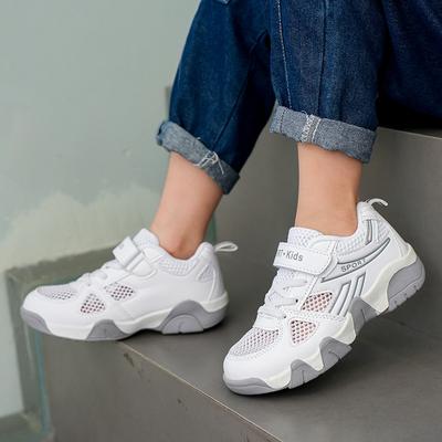 68 Classmates Mesh Sneakers Breathable Children's Mesh Shoes Boys School White Shoes