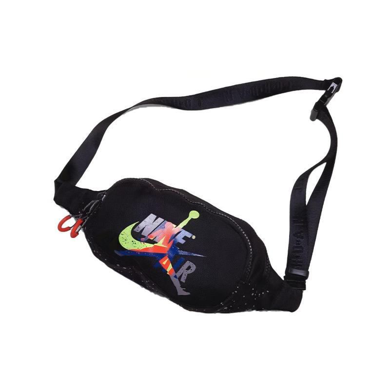 

Jordan Polyester Crossbody Bag, Sling Bag, Fanny Pack Regular Unisex Black Jordan 9A0260-407 чёрный