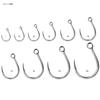 BKK Lone DIABLO 1 Lone Fish GT Tuna Diving Pencil Popper Plug Single Hook 8091-HG Diablo/Blue (Silver, 11/0)