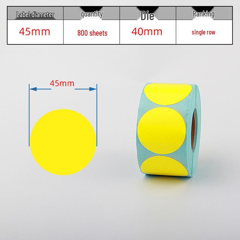 Waterproof Adhesive Thermal Barcode Stickers - Various Sizes