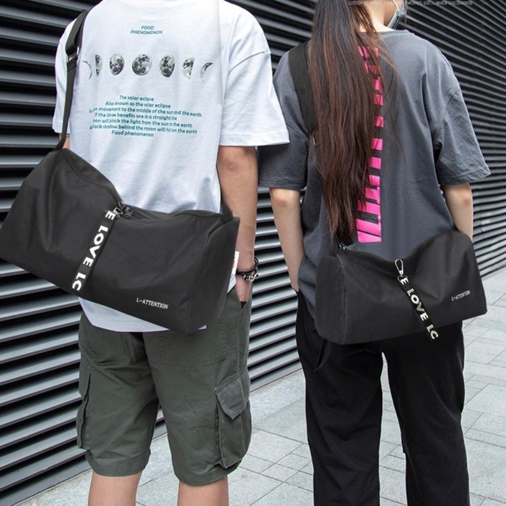 Large-Capacity Gym Fitness Handbag Nylon Sport Gym Bag Fashion Travel Luggage Bag Exercise