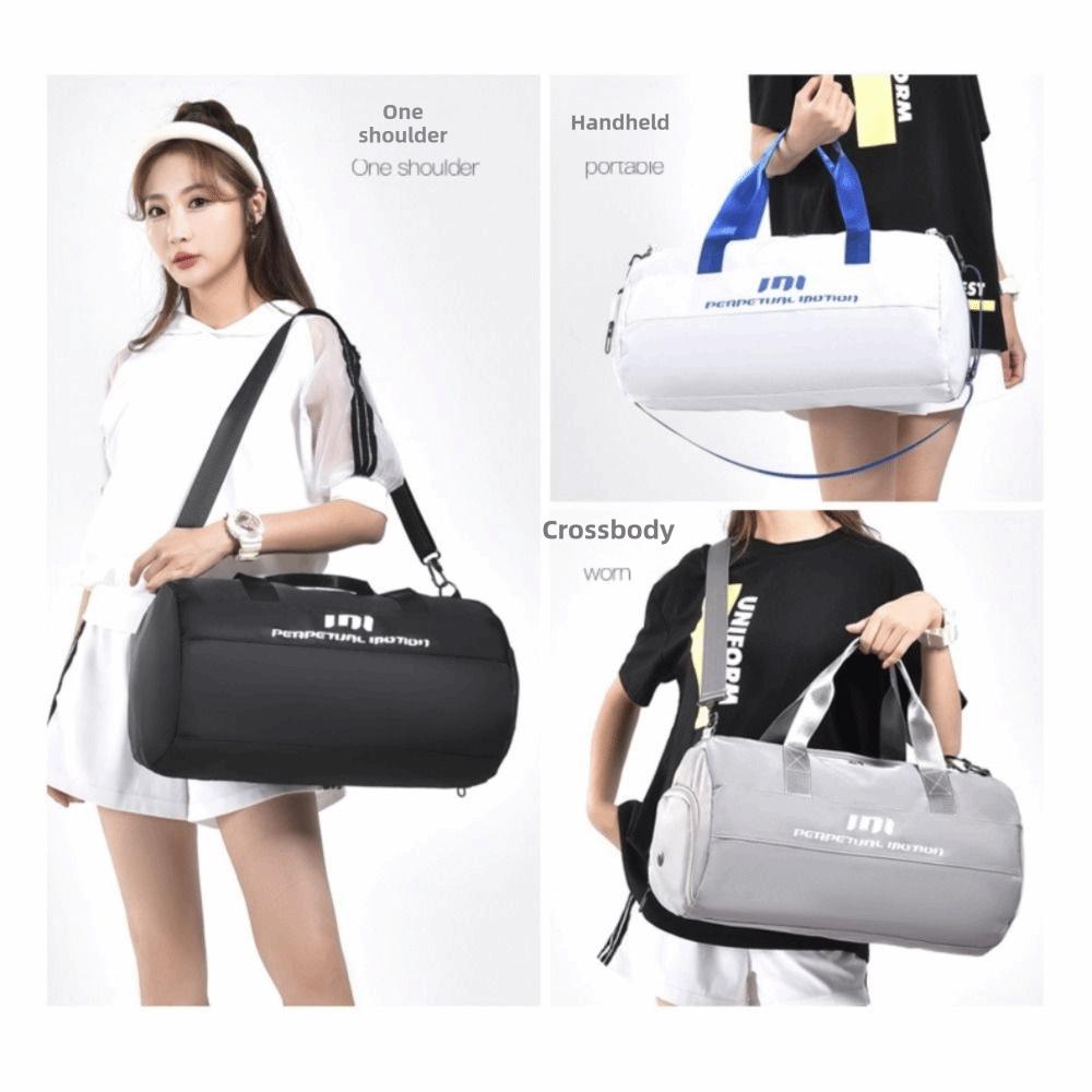 Shoe Compartment Yoga Bag Wet Dry Separation Sports Crossbody Bag Portable Gym Bag Gym Use