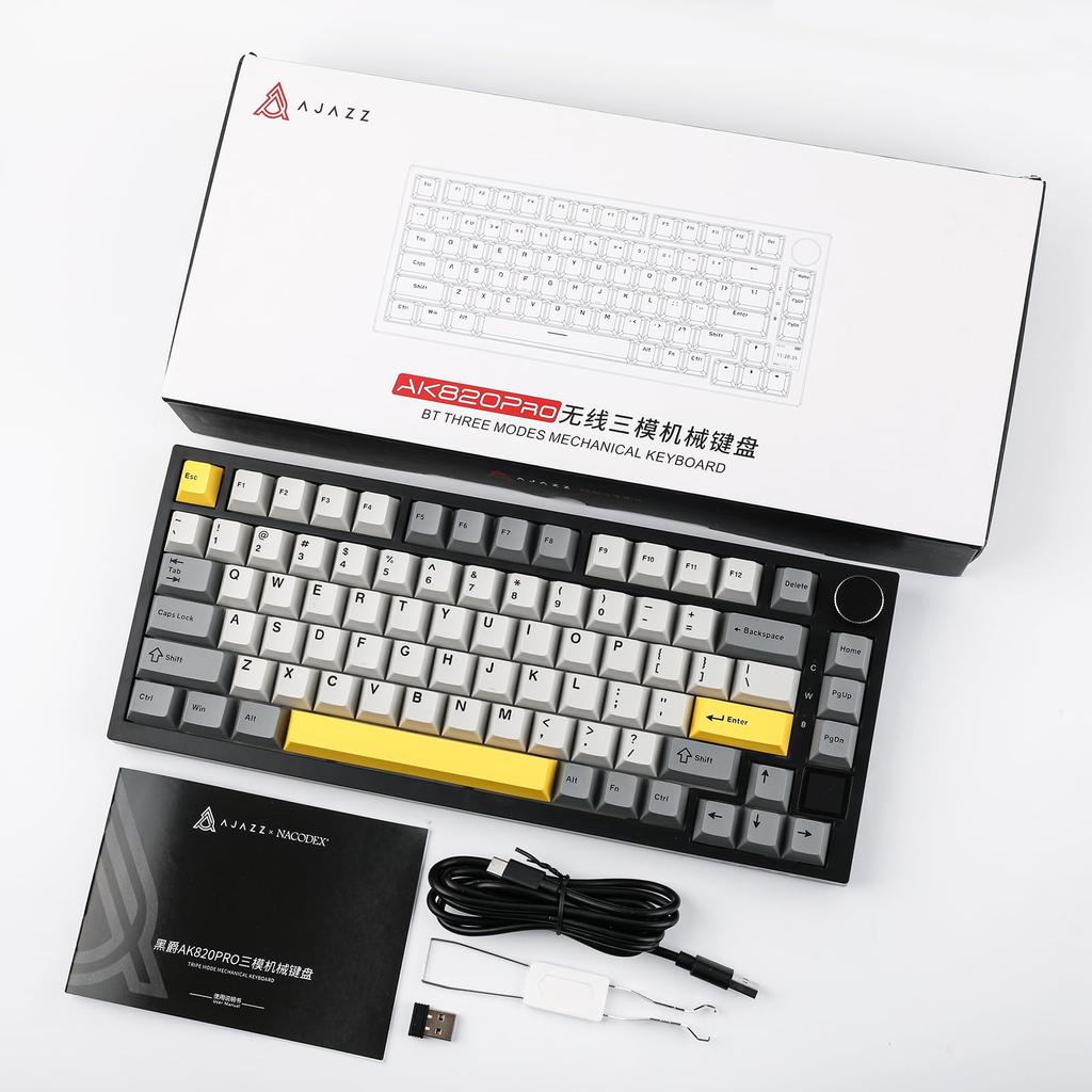 [EPOMAKER] AK820 Pro Mechanical Keyboard - Keyboard