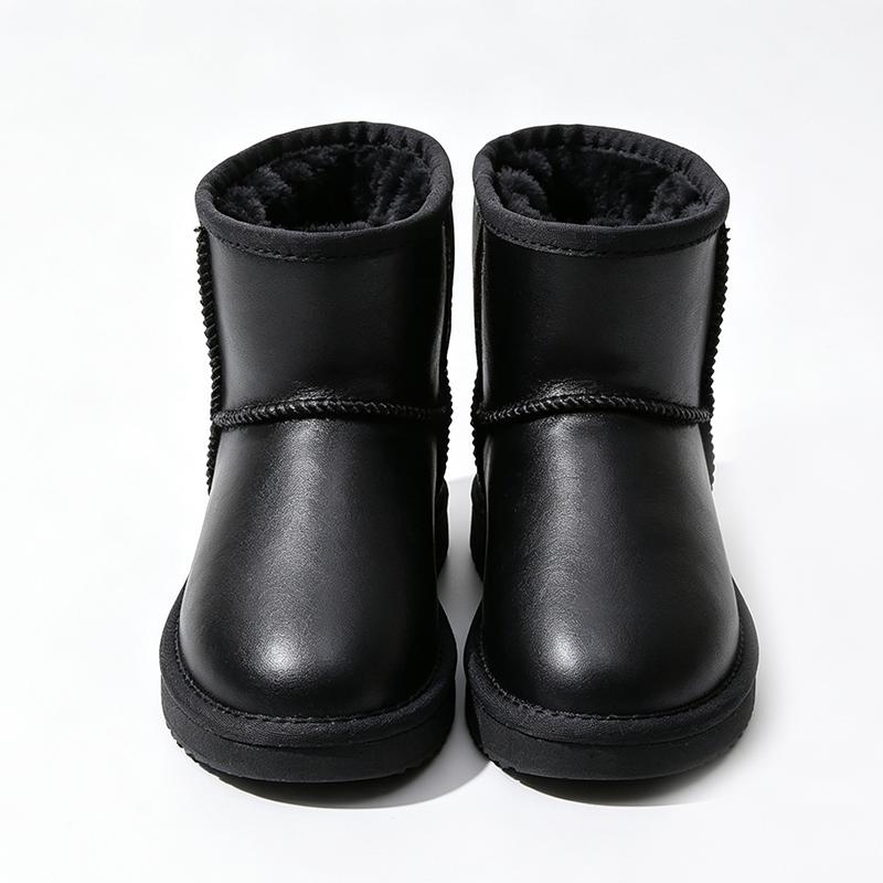 Women's Australian Classic Ankle Snow Boots Waterproof Genuine Leather Faux Fur Lined Winter Warm Non-Slip Short Boot 2026