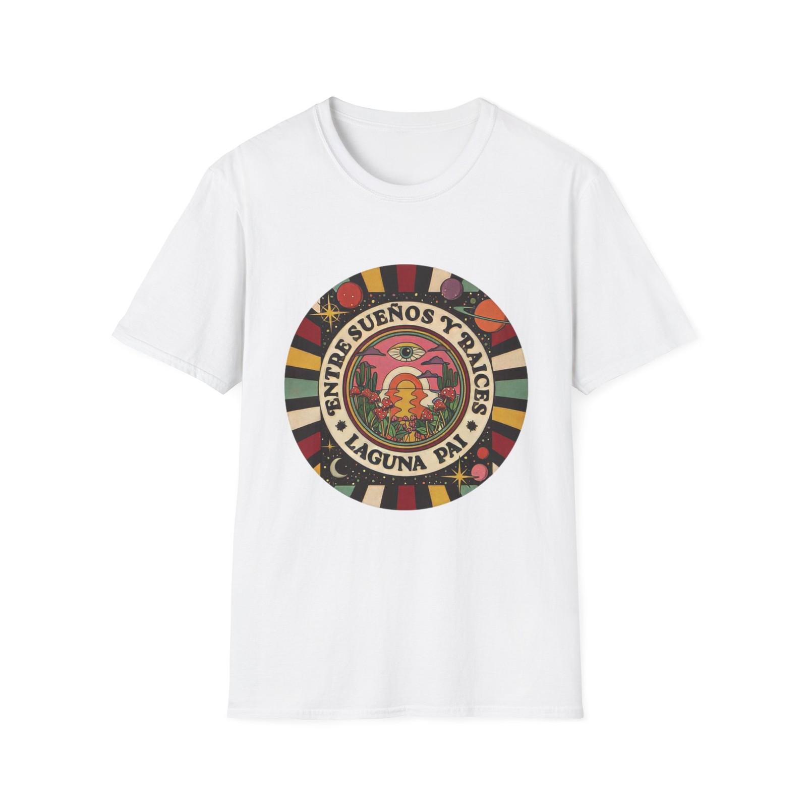 Unisex Softstyle T-Shirt. Latino reggae Laguna Pai S разноцветный