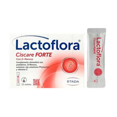 Lactoflora Ciscare Forte 10 Beutel mit D-Mannose und Probiotika