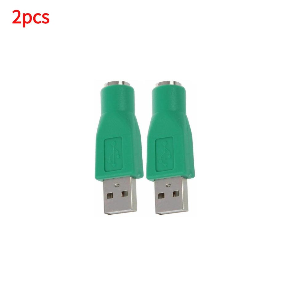 USB Male Port to PS/2 Female Converter Adapter for PC Computer Keyboard Mouse to USB 1.1 2.0 Min Computer Converter Accessories