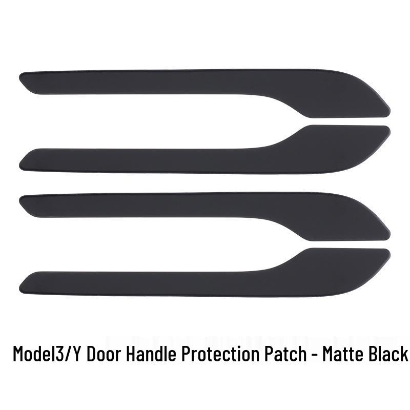 Tesla Model 3/Y/YL Carbon Fiber Texture Door Handle Decorative Patch