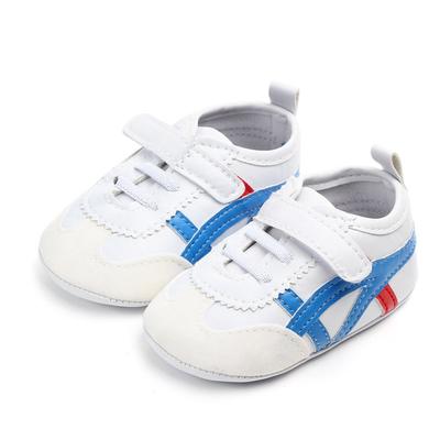 Boy Girl Baby Shoes Non-slip Soft Sole PU Leather Magic Sticker Infant Toddler