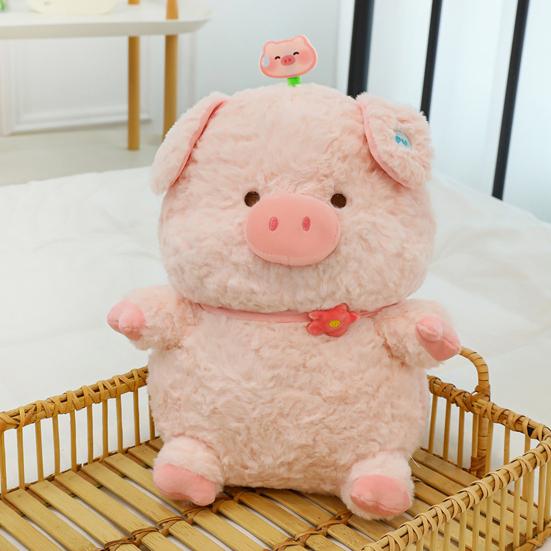 

Мягкая плюшевая кукла Yousheng Angel Pig, мягкая игрушка для мальчиков и девочек, милый декор детской комнаты, подарок на День святого Валентина Pig