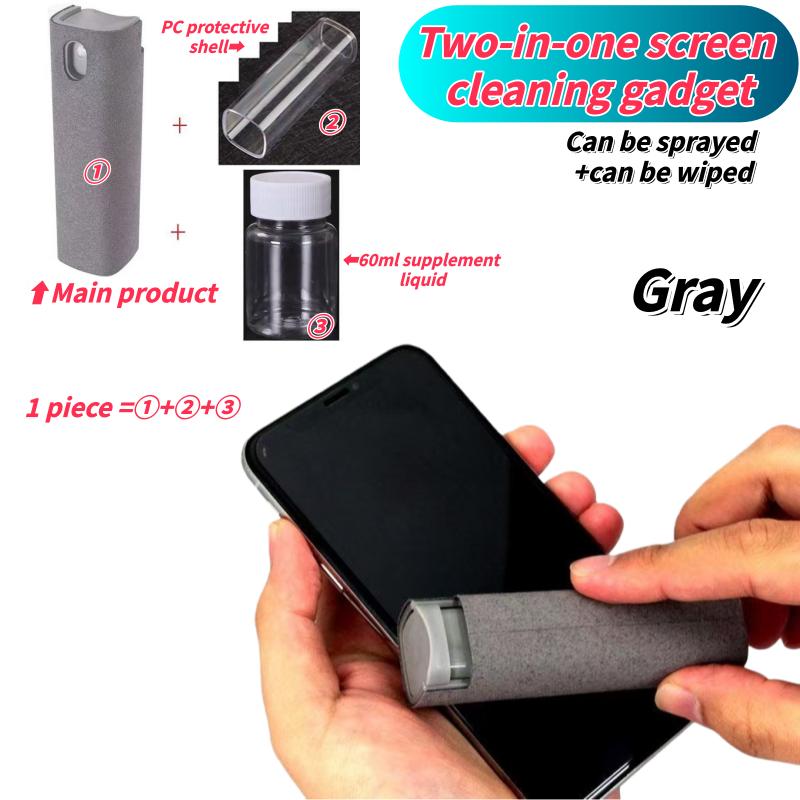 1PCS Two-in-one Cleaning Brush Is Suitable for Men and Women To Use Mobile Phone Screen Cleaning and Portable