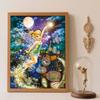 Diamond Painting 5D Handmade DIY Tinker Bell Diamond Stickers Home Room Decorations Gifts