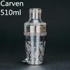 550ml/850ml Engraving Stainless Steel Cocktail Boston Bar Shaker Bar tool