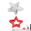 Star Mold Maker Ornament Quick Release Christmas Silicone Molds For Baking Candy Making Tree Ornament Soap Cake Holiday