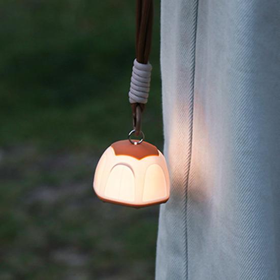 Night Light Lamp Small Lightweight Handbag Light Tent Design Portable Silicone USB-C Rechargeable Camping Night