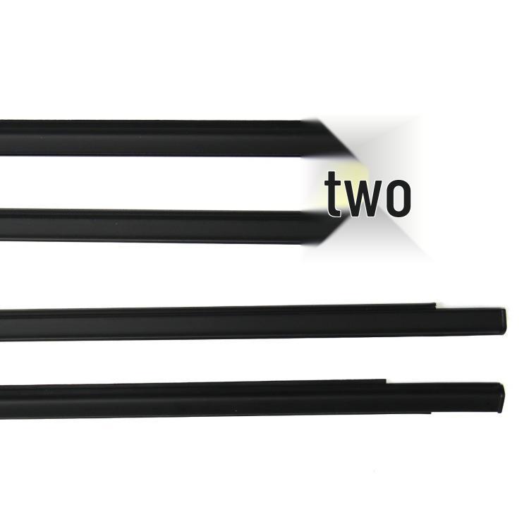 Waterproof Exterior Trim Strip for 96-05 Mitsubishi L200 Front Right Window Sealing