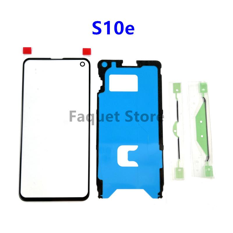 Front Outer Screen Touch Panel Outer Glass Lens Replacement For Samsung Galaxy S8 S9 S10 Plus 5G LCD Glass S8+ S9+ S10+