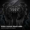 Angelic Angel Wings Layered Feathered Transparent Costume Accessory