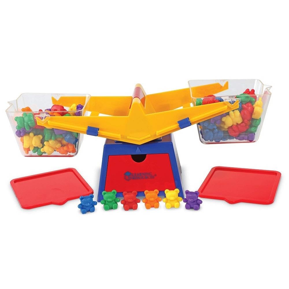 Learning Resources Baby Balance Set Bear Bucket Balance LER 0779 Bear™ (Baby Set)
