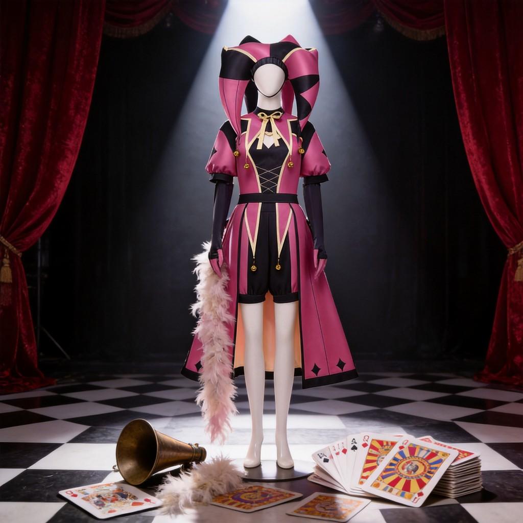 The Freak Circus Tfc Jester Cosplay Outfit With Soft Fabric For Cosplay Parties And Events