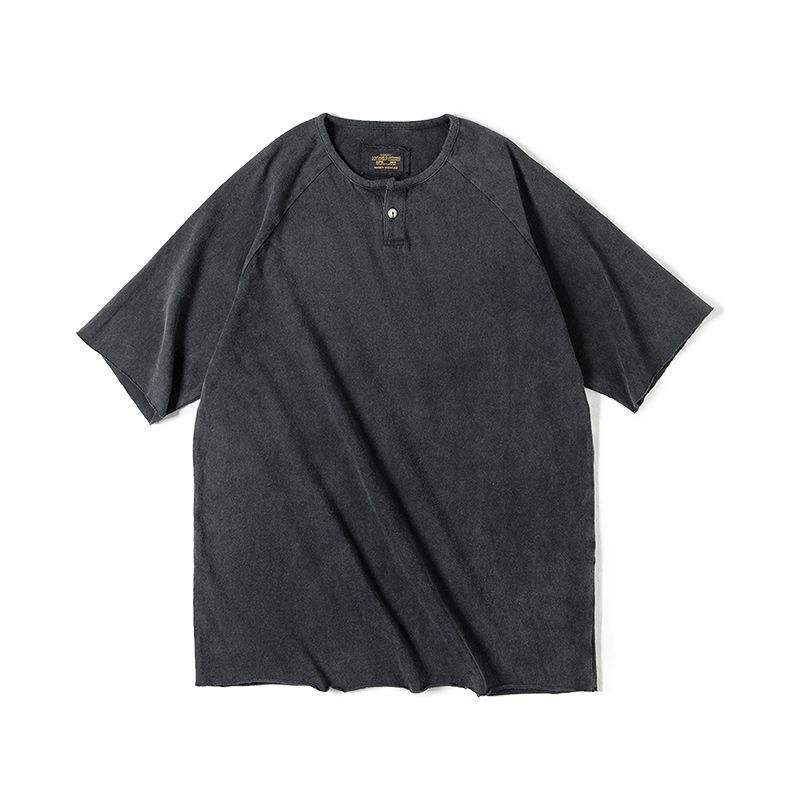 Marden Retro Henry Collar Short Sleeve Kaji Tough Guy Parka