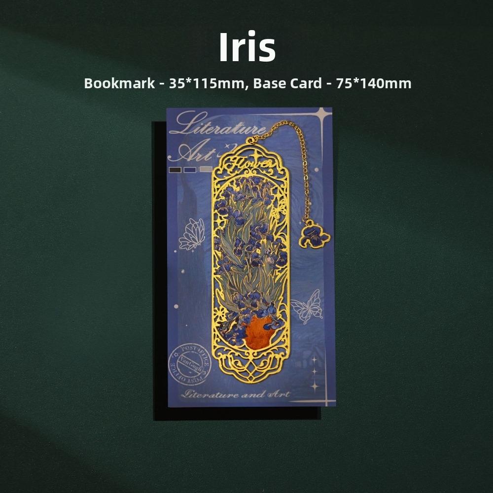 Classical Style Metal Bookmarks Metal Material Hollow Stamping Bookmark  for Graduation Rewards