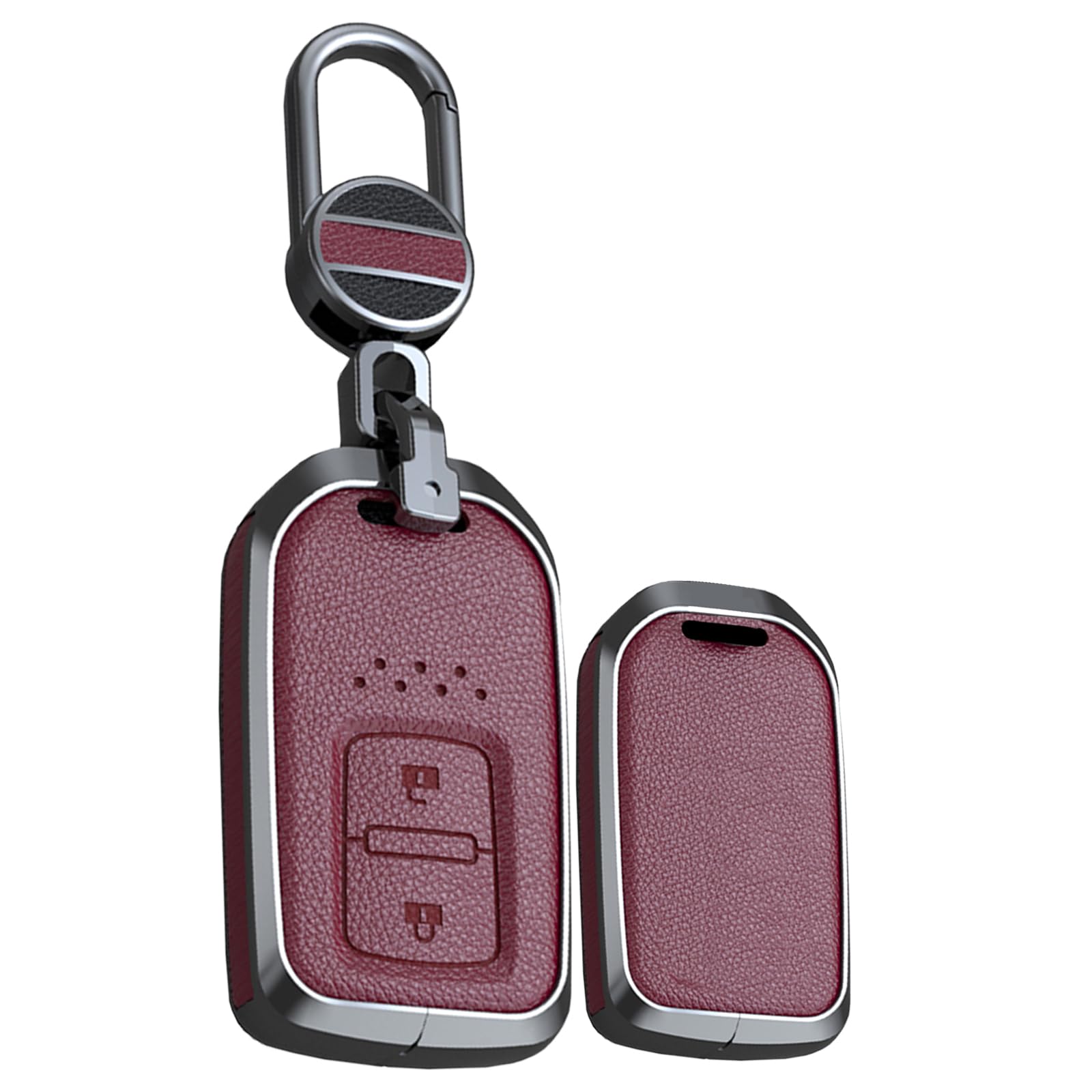 

TECART Чехол для ключей, Крышка для ключей, Держатель для ключей, Чехол для смарт-ключа, Vezel, New Freed, Fit, красный