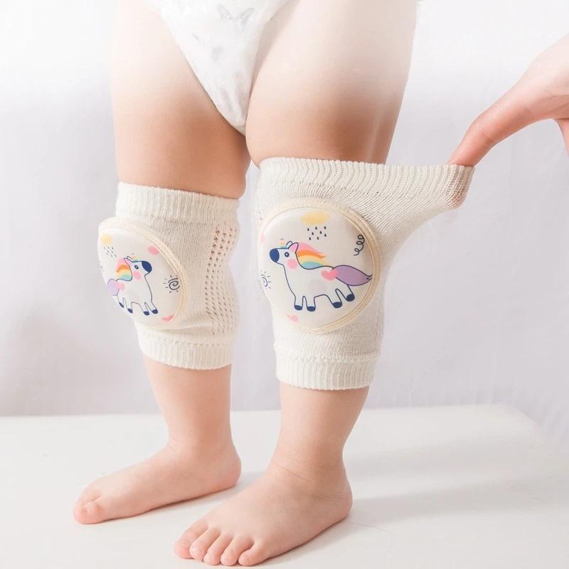 1 Paar Sturzfeste Baby-Knieschoner Stoßdämpfende Atmungsaktive Kinder-Ellbogenschoner Leichte Krabbel-Knieschoner
