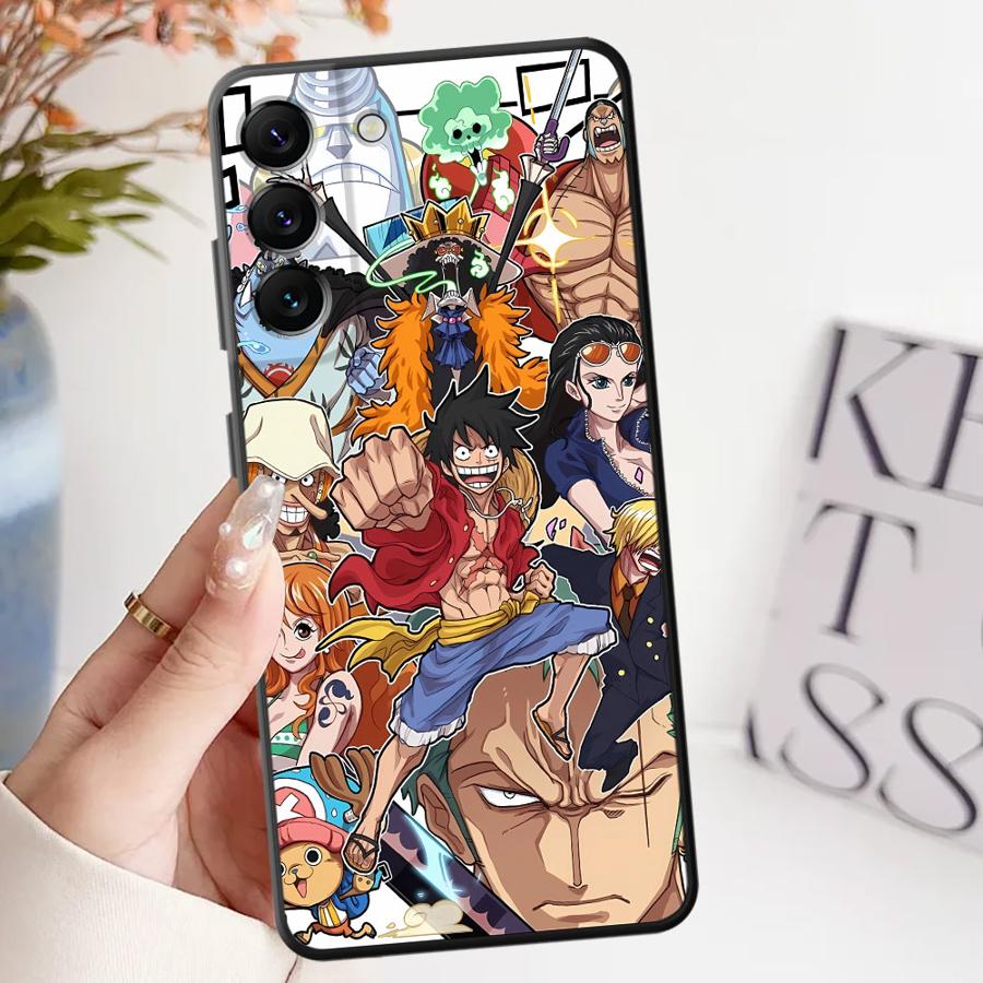 Phone Cover Case for Samsung Galaxy A52 A36 A32 A26 A72 A23 A55 A41 A24 A53 A35 A25 A71 A73 A51 A22 Anime One Piece Luffy