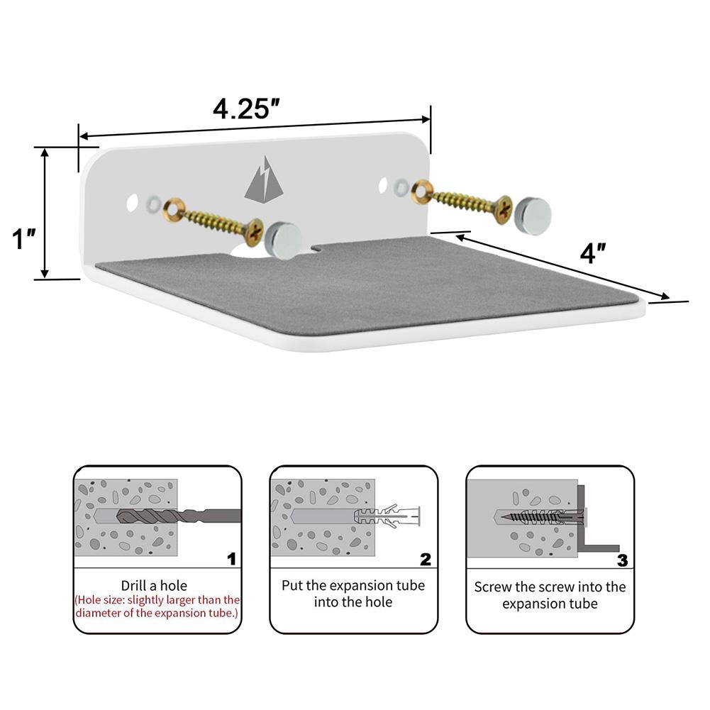 Acrylic Speaker Mount for JBL GO3 Speaker Wall Shelf Display Stand Storage Rack for BOSE Soundlink Echo Dot Speaker Accessories